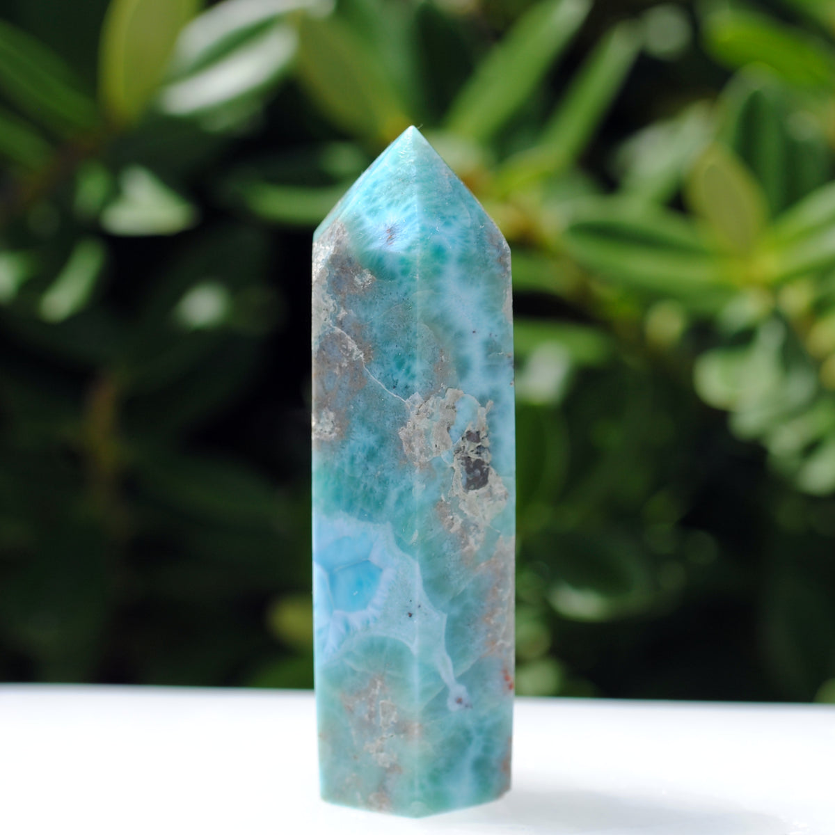 HIGH GRADE GENUINE LARIMAR ROUGH CRYSTAL STONES DOMINICAN