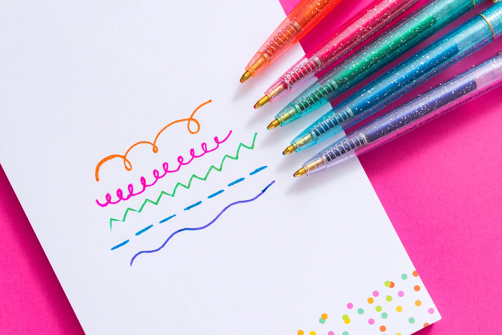 Sparkle Gel Pen Set - Love Tatum