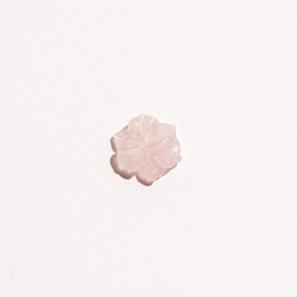 Pocket Flower - Rose Quartz