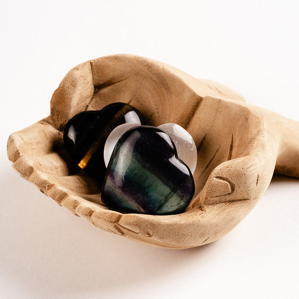 Fluorite Heart