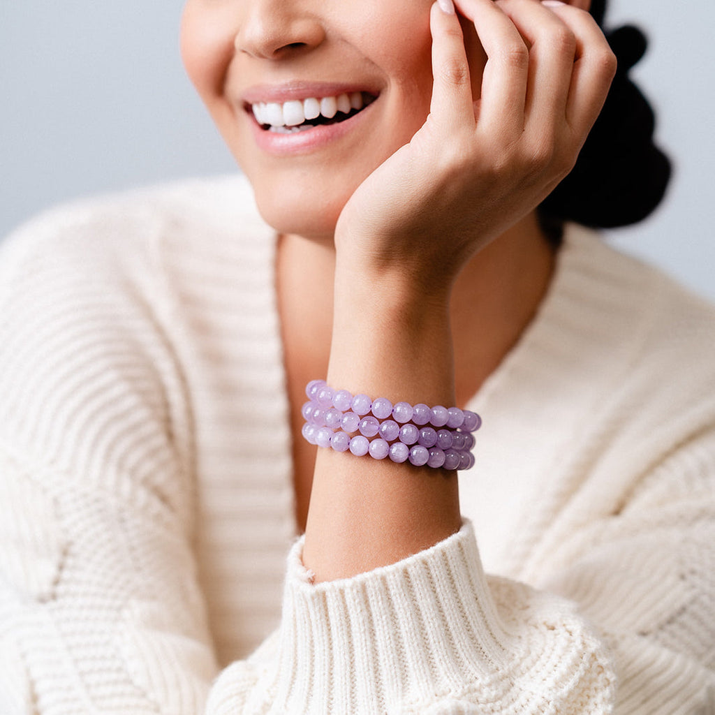 Lavender Amethyst Bracelet