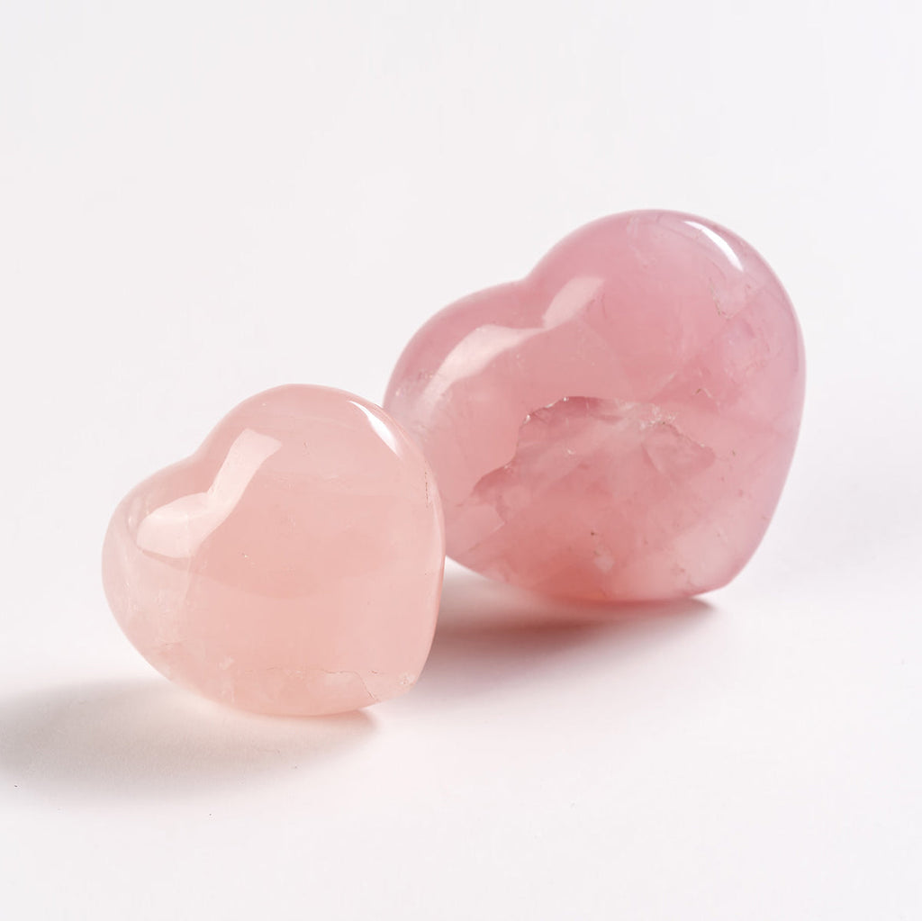 Rose Quartz Heart