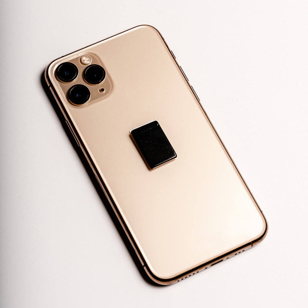 Shungite Device Stickers - Rectangle Pack of 4 Shungite Device Stickers - Rectangle Pack of 4