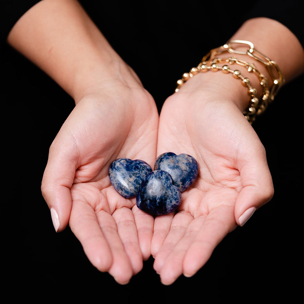 Sodalite Mini Heart