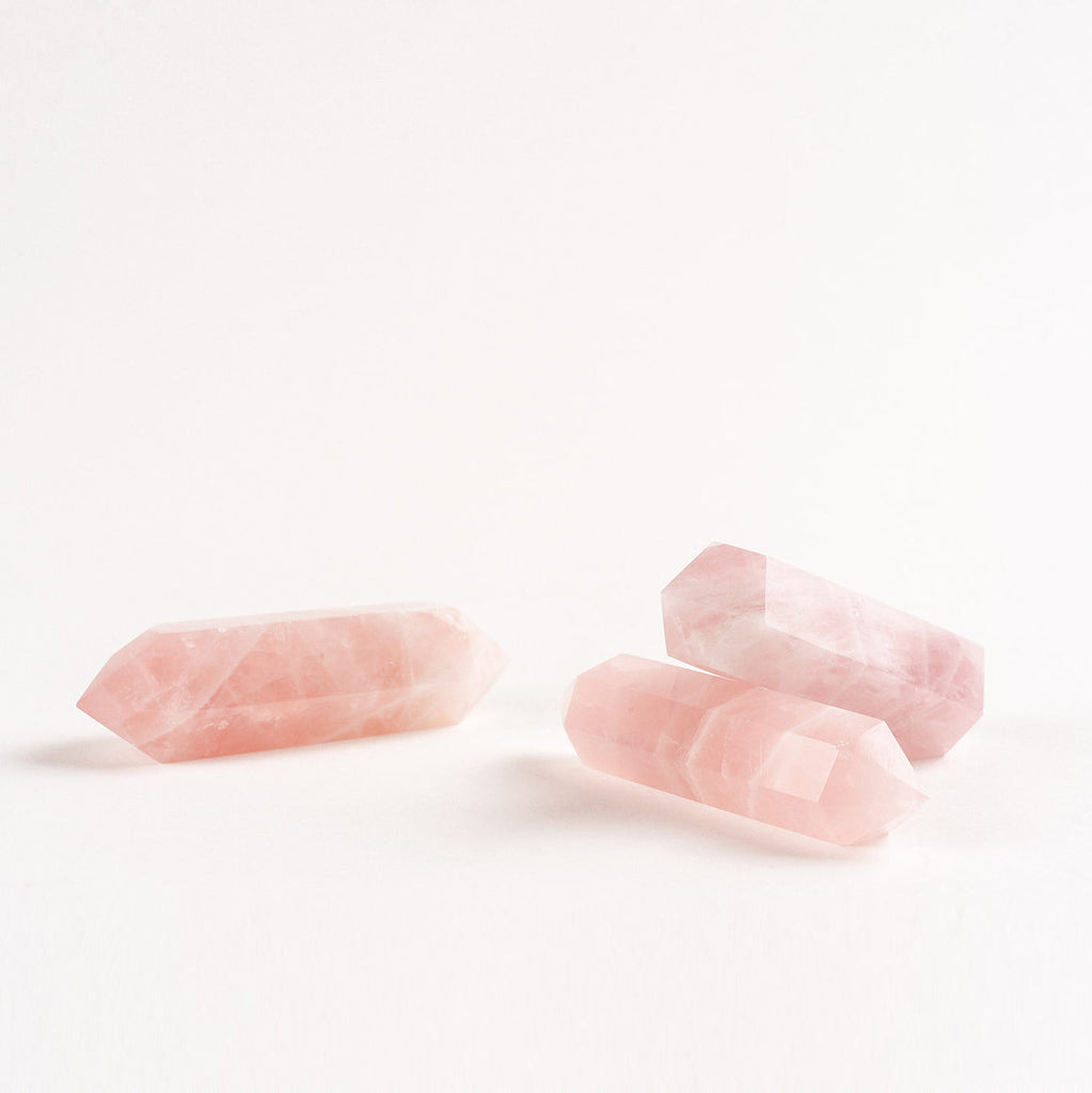 Rose Quartz Double Terminated