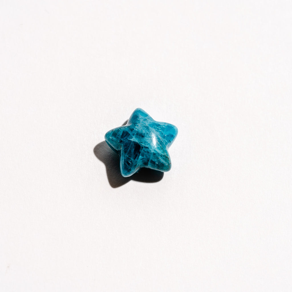 Blue Apatite Mini Star