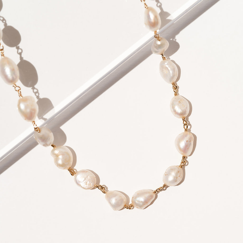 All Pearl Necklace