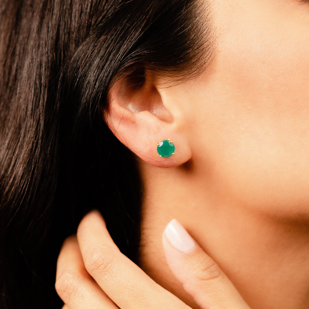 Green Onyx Large Round