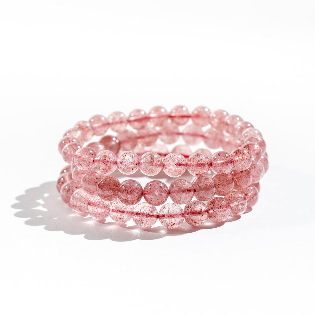 Strawberry Quartz Bracelet - Love Tatum
