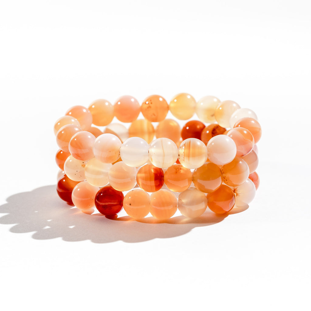 Light Carnelian Bracelet - Love Tatum